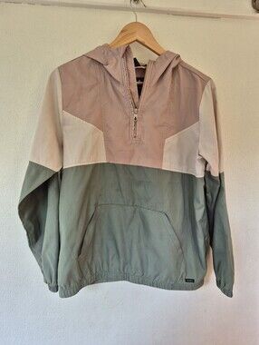 Volcom Girls Windbreaker Pullover Jacket Size XL